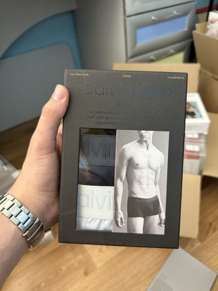 ОРИГІНАЛ!!! ПРЕМИУМ Чоловічі боксери Calvin Klein S M L XL 2XL