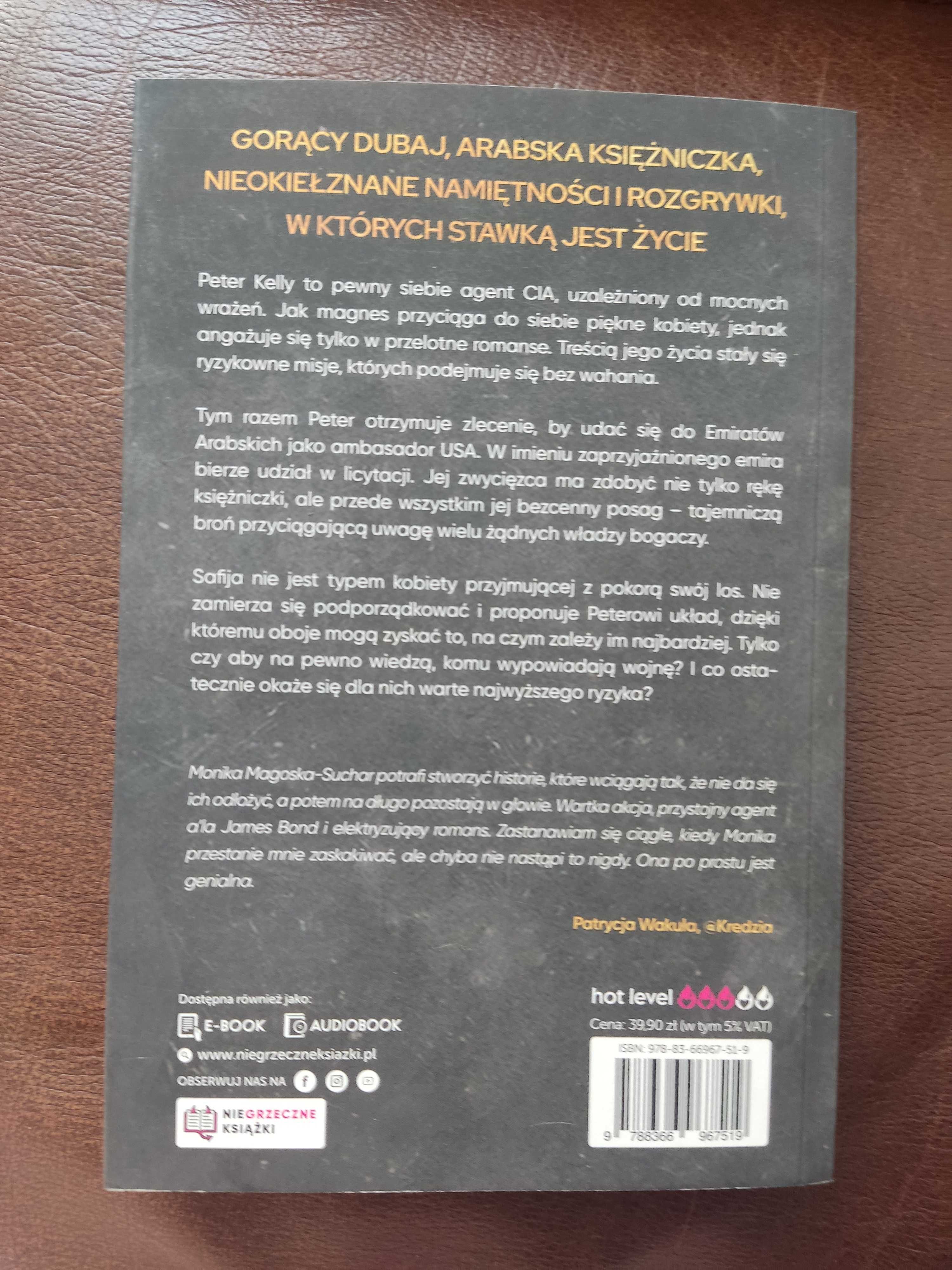 Promocja! W słońcu Dubaju - M. Magoska-Suchar (z dedykacją autorki)