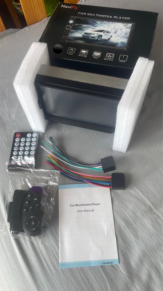 Radio 2 din toutch bluetooth