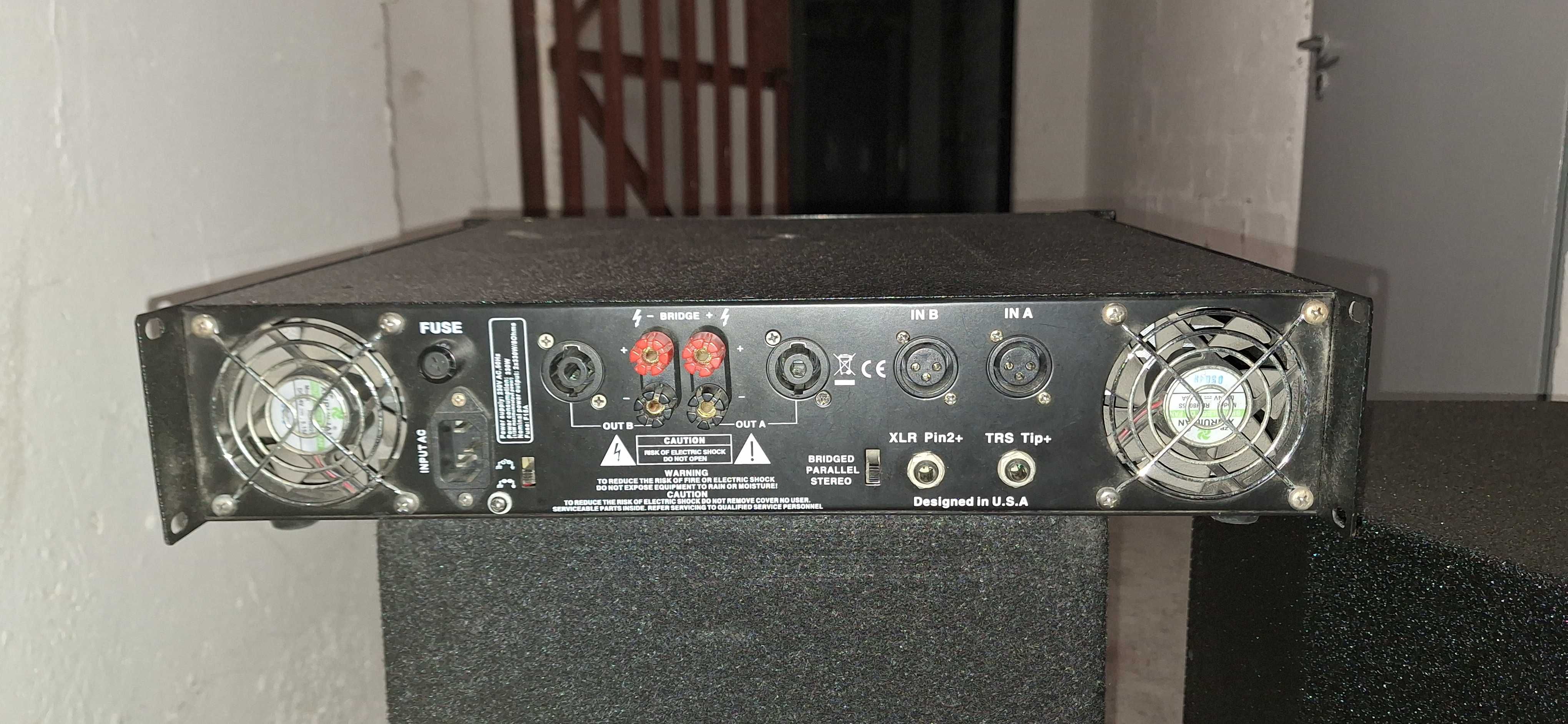 Kolumny LDM dwie sztuki plus wzmacniacz T.amp TA 1050 plus przewody