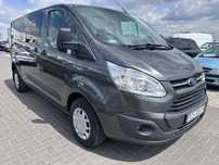 Ford Transit Custom  /Brygadówka-6osób/2017r/2.0TDCi-130KM/Salon Polska/F-ra VAT 23%