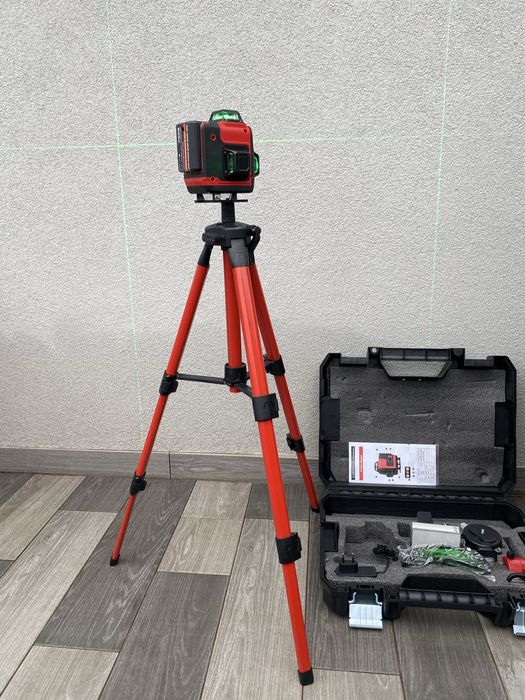 лазерный уровень 4d лазерний рівень з штативом набір 2в1