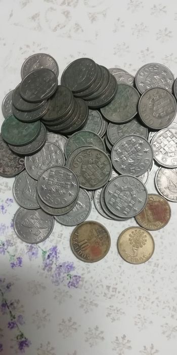 Moedas antigas para coleccionadores