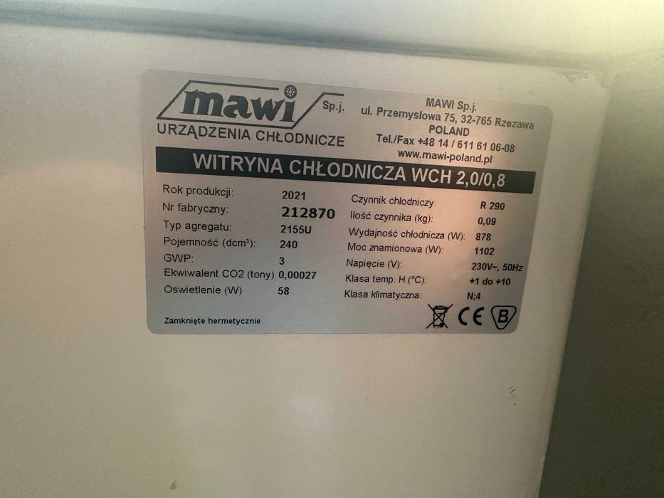 Lada chłodnicza 2021 r