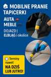 Mobilne pranie tapicerki Auta i Meble