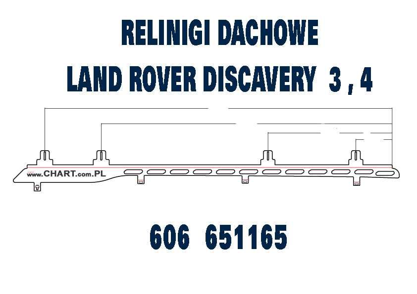 bagażnik dachowy - wyprawowy  LAND ROVER DISCOVERY  3  , 4
