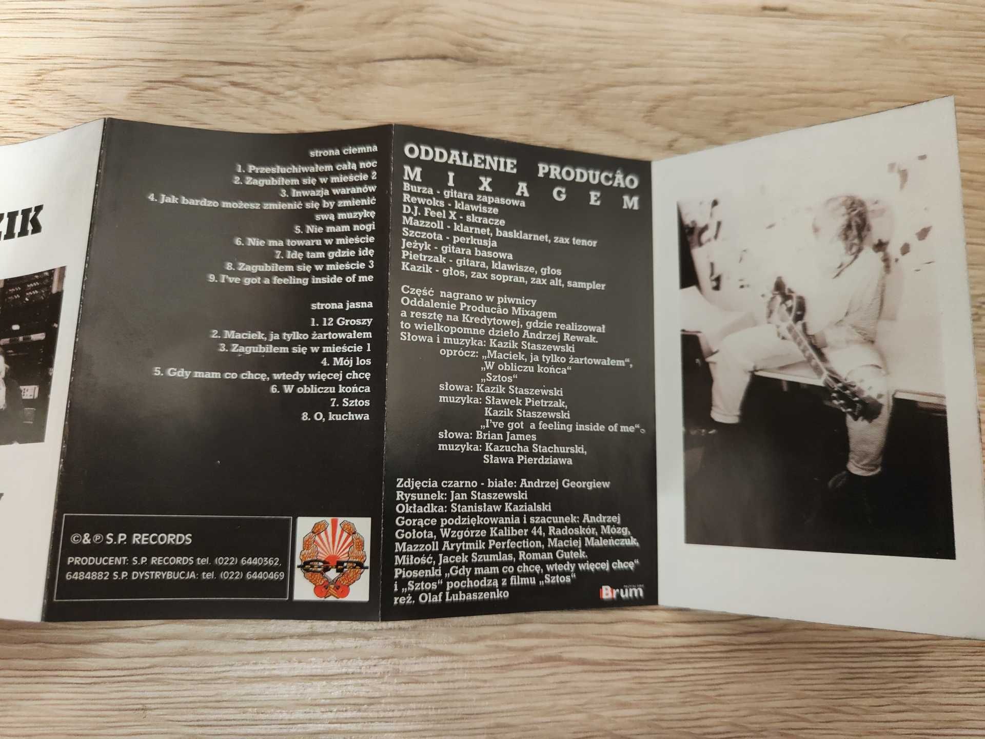 kaseta Kazik album 12 groszy, unikat, vintage