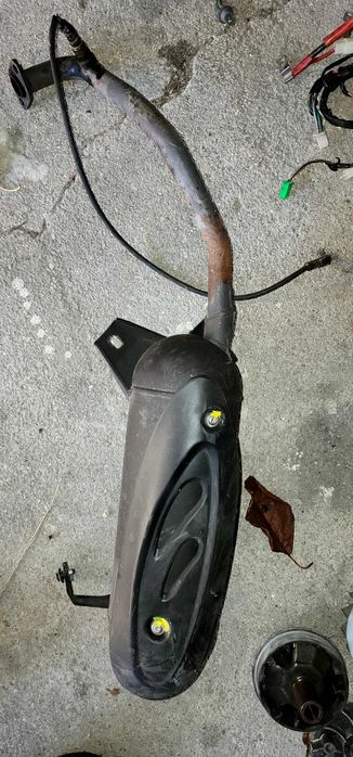 tubo de escape sr s cargo