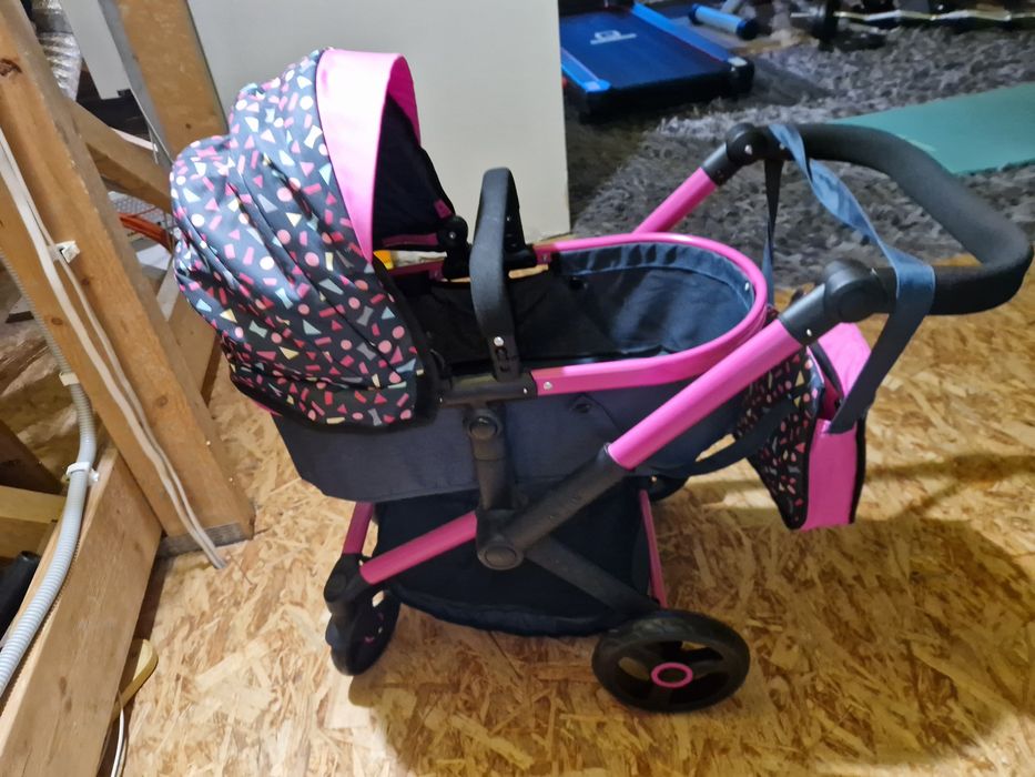 Bayer Wózek Głęboki dla Lalki 2w1 Spacerówka Gondola