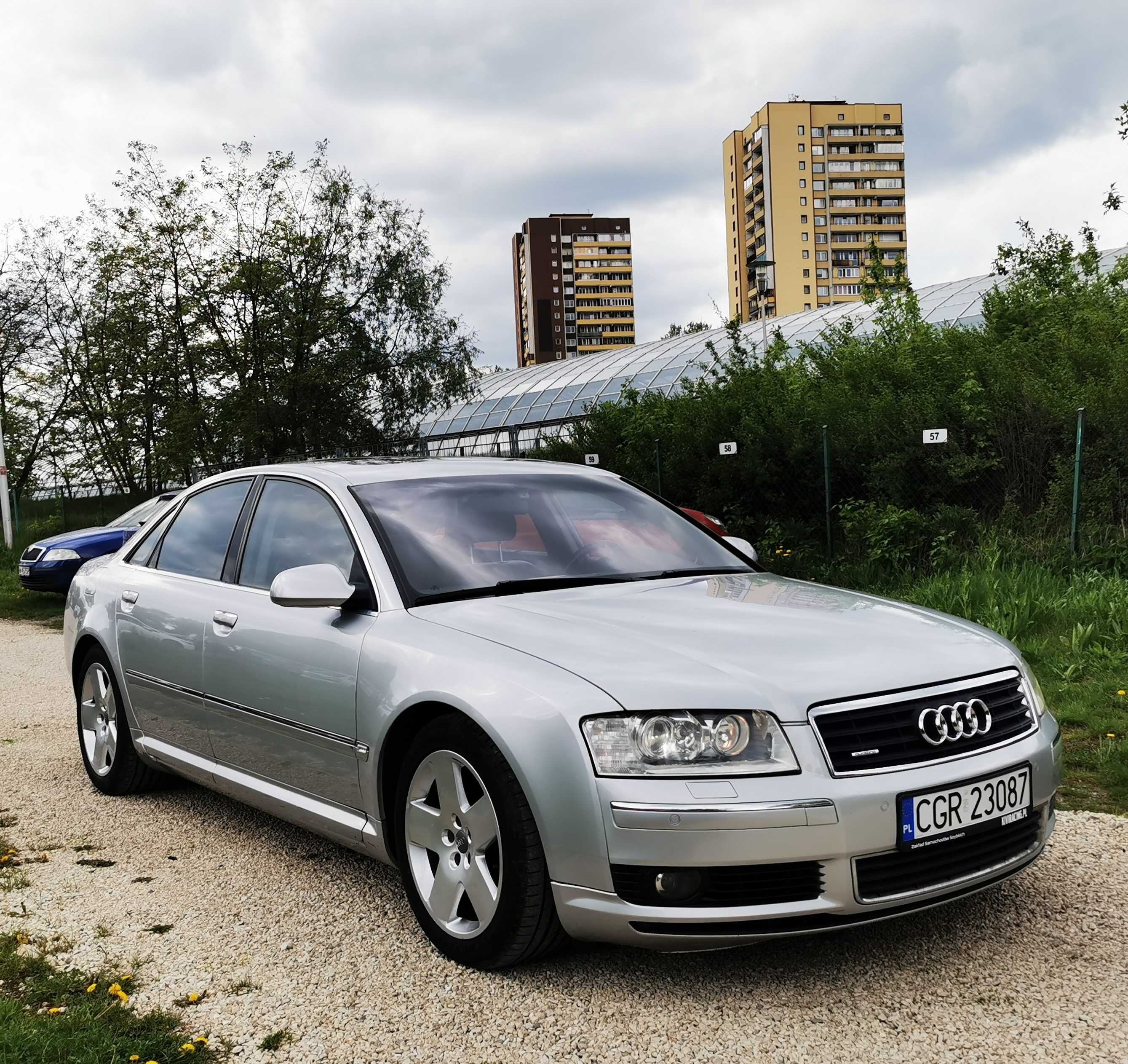Audi A8 D3  04r 154 tys.euro4  pot. 3.0 tdi ASB Kivi Racing Factory