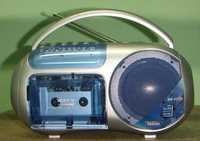 Магнитола Watson - радио приемник магнитофон , есть питание от батарей
