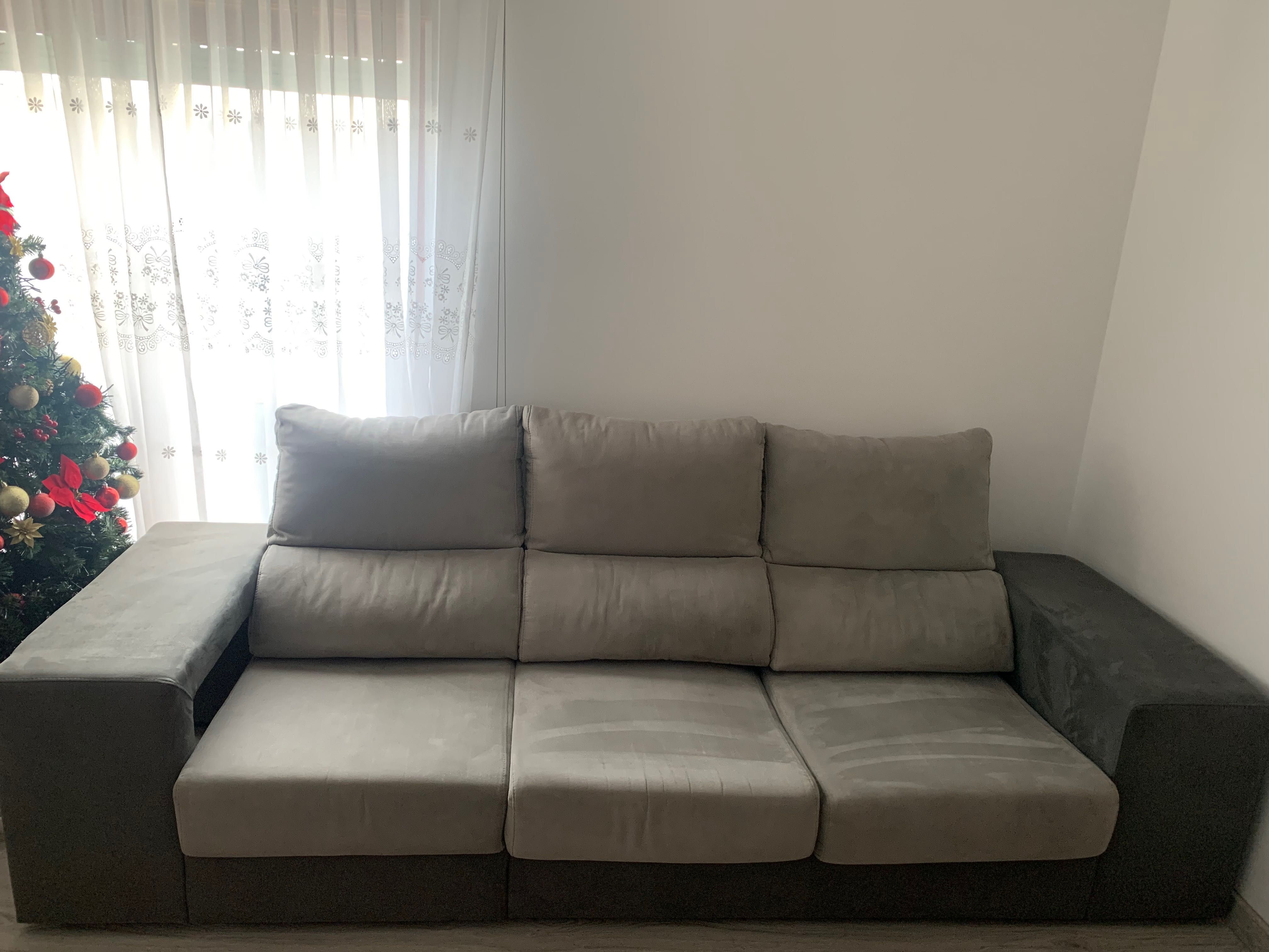 Semi-Novo:Sofá Chaise Lougue, Diferenciado,Super Confortável. N é Ikea