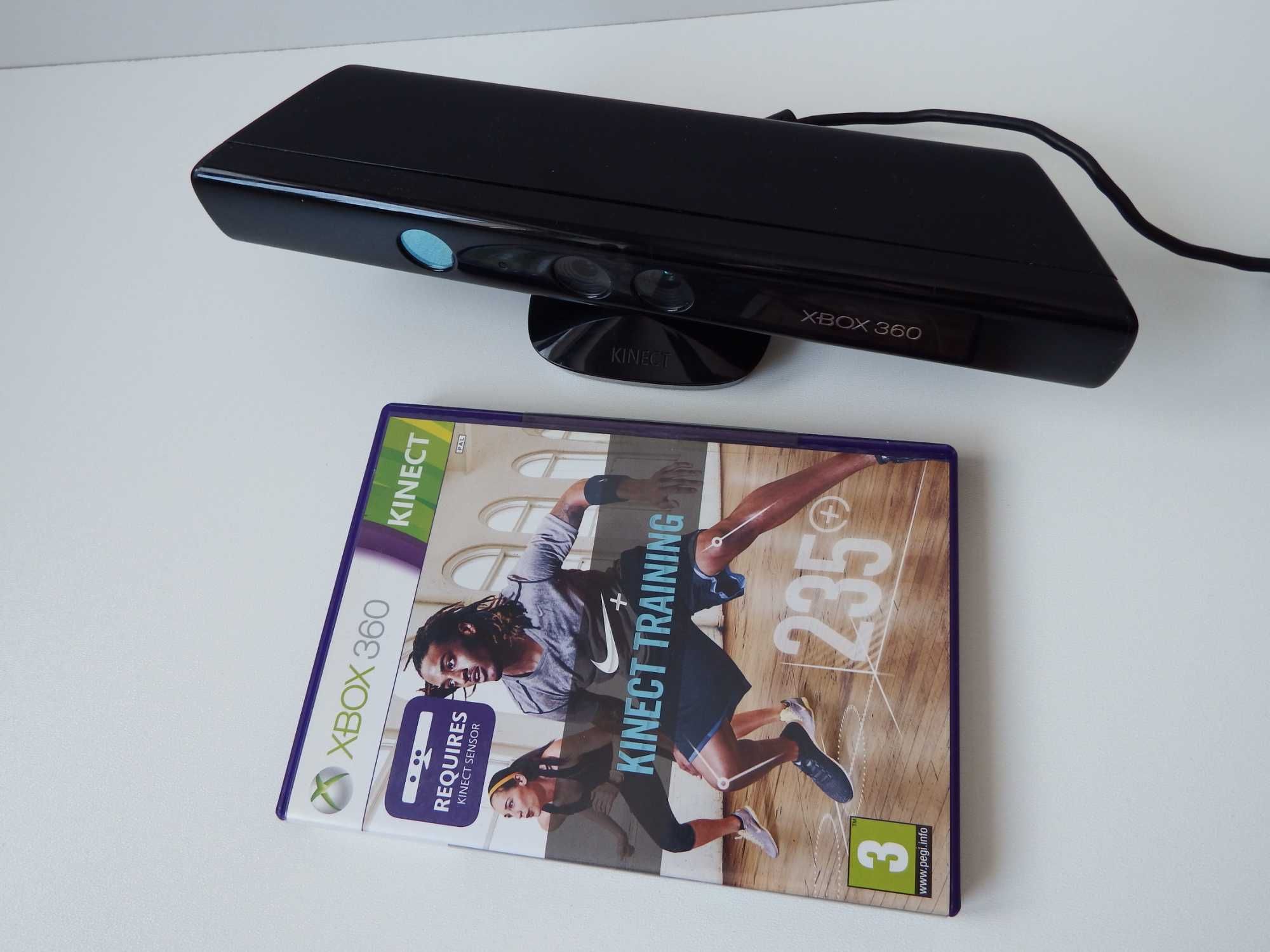 ZESTAW XBOX 360 GRA Kinect TRAINING ! + Sensor Kinect