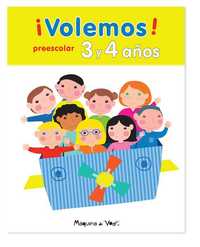 Livro de atividades em espanhol para crianças de 3 e 4 anos