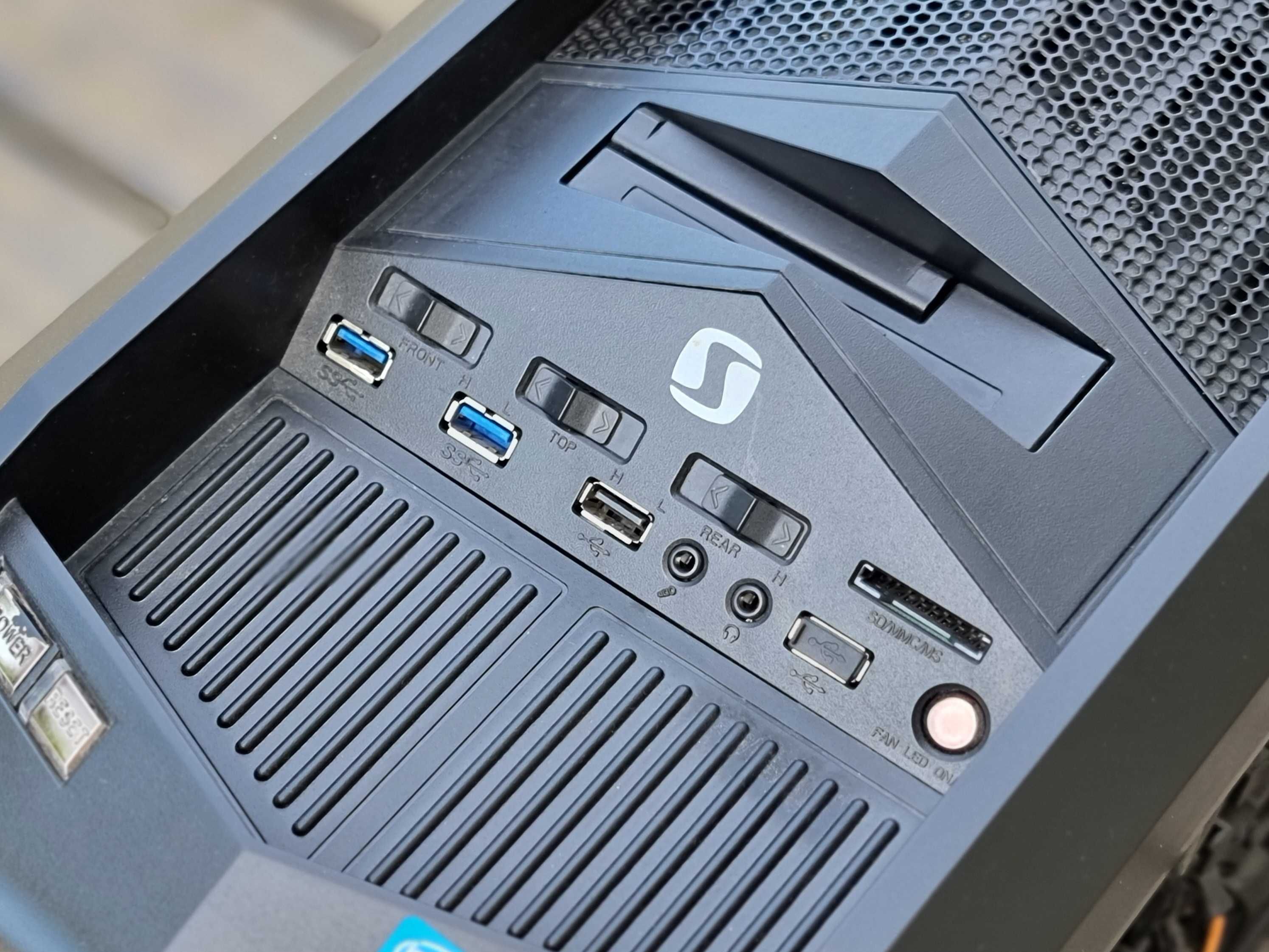 Intel core I5-3470, 16GB RAM,AMD Radeon HD 7800, zasilacz, obudowa.