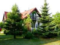 Domek letniskowy ZAGŁĘBOCZE przy lesie / nocleg nad jeziorem / dom