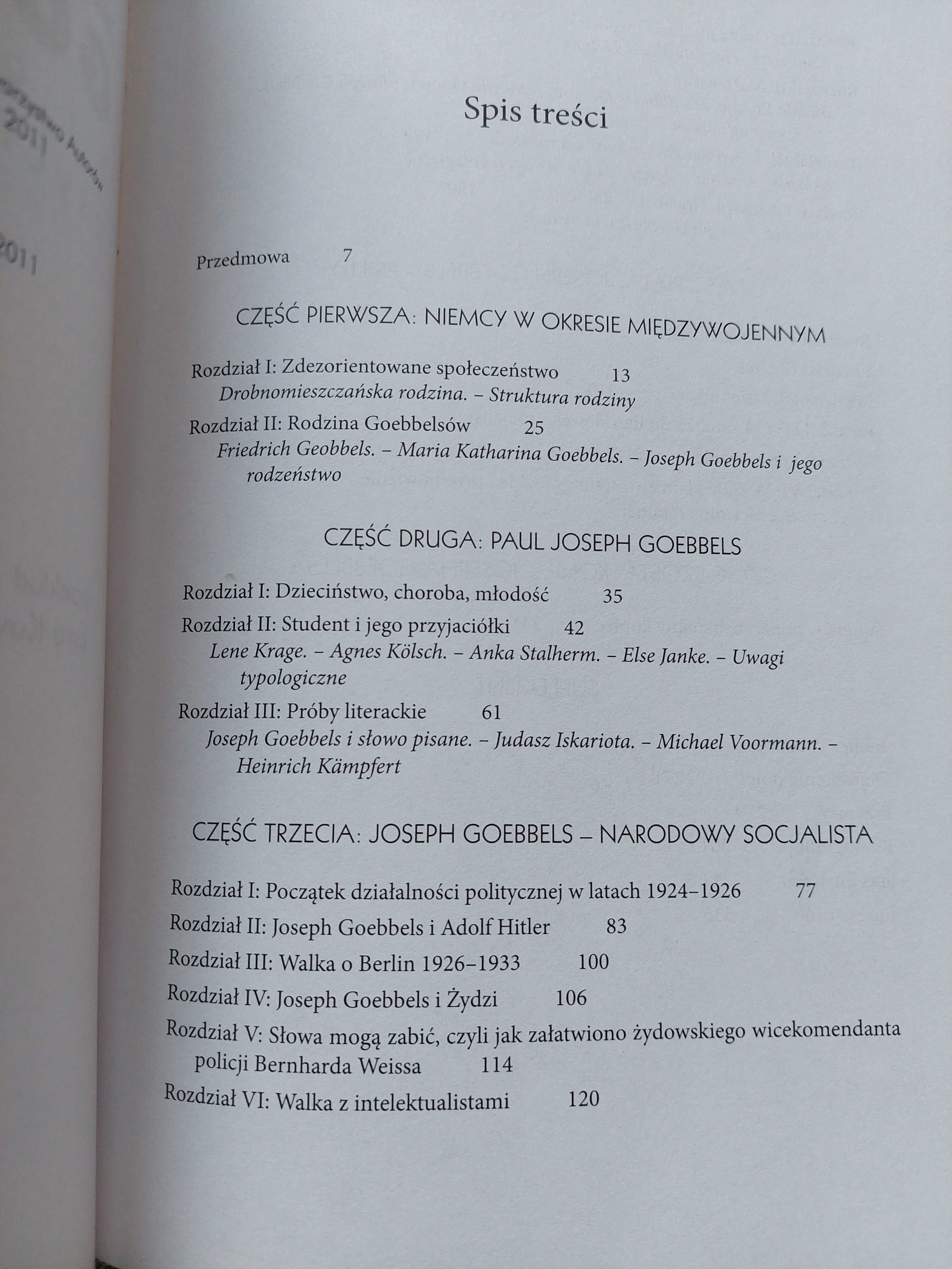"Narcyz Goebbels biografia" Peter Gathmann, Martina Paul