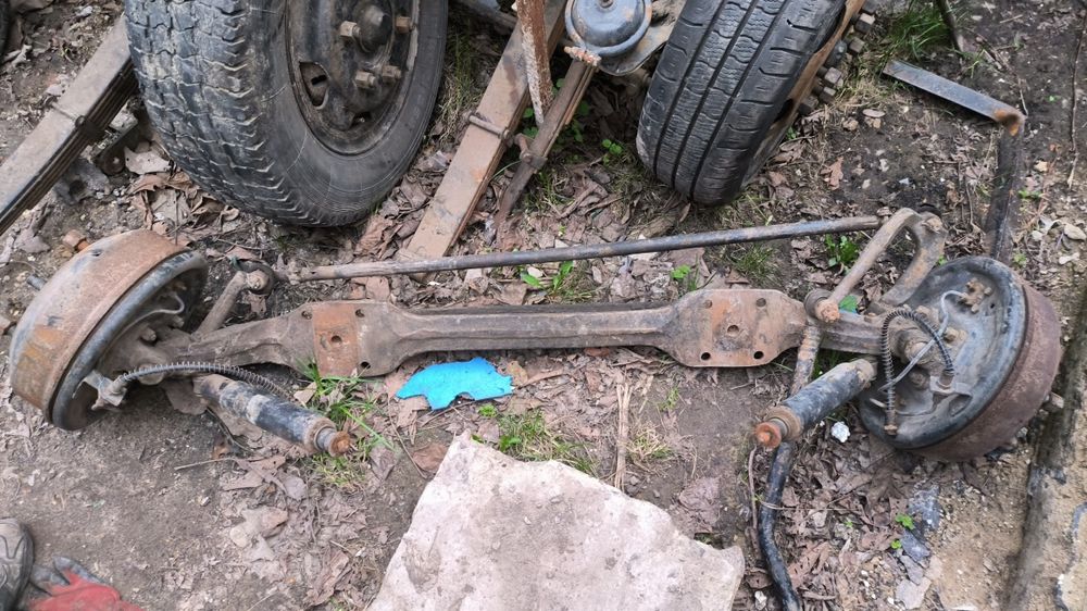 Мости, балки, редуктор, ресори, диски, підресорники, DF-44, DF-25,