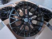 Alufelgi 17 5x100 VW T-Cross Polo Taigo Golf IV New Beetle Czarne 325#