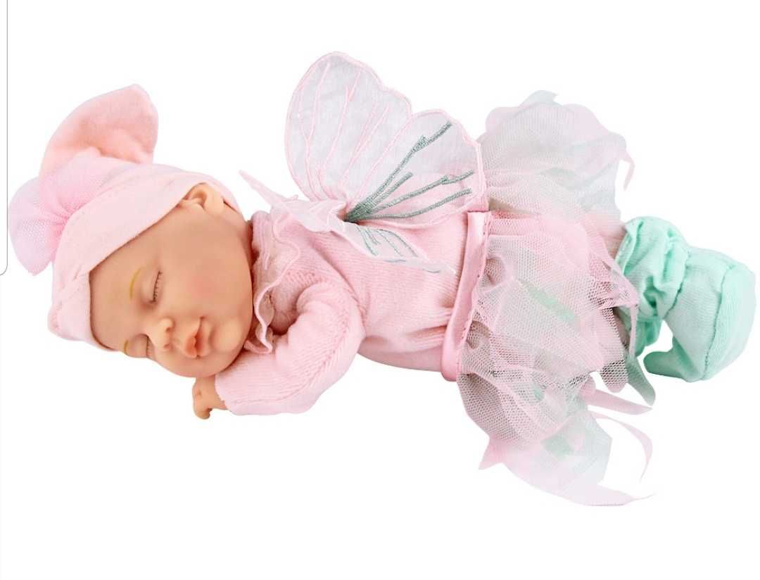 Lalka Anne Geddes śpiąca wróżka Baby Fairy Elf Skrzat