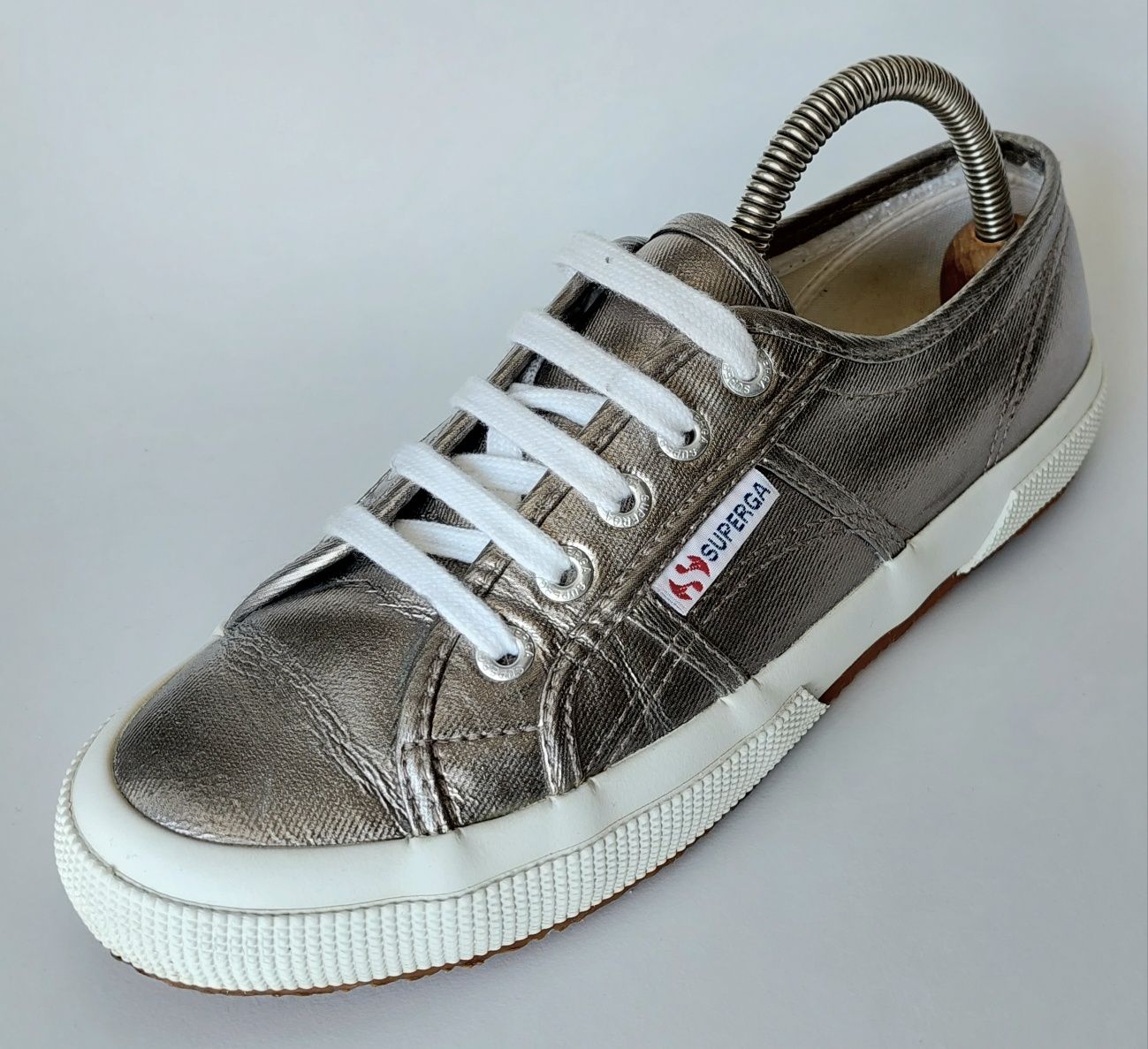 Buty Superga 2750 Cotmetu Silver roz.38