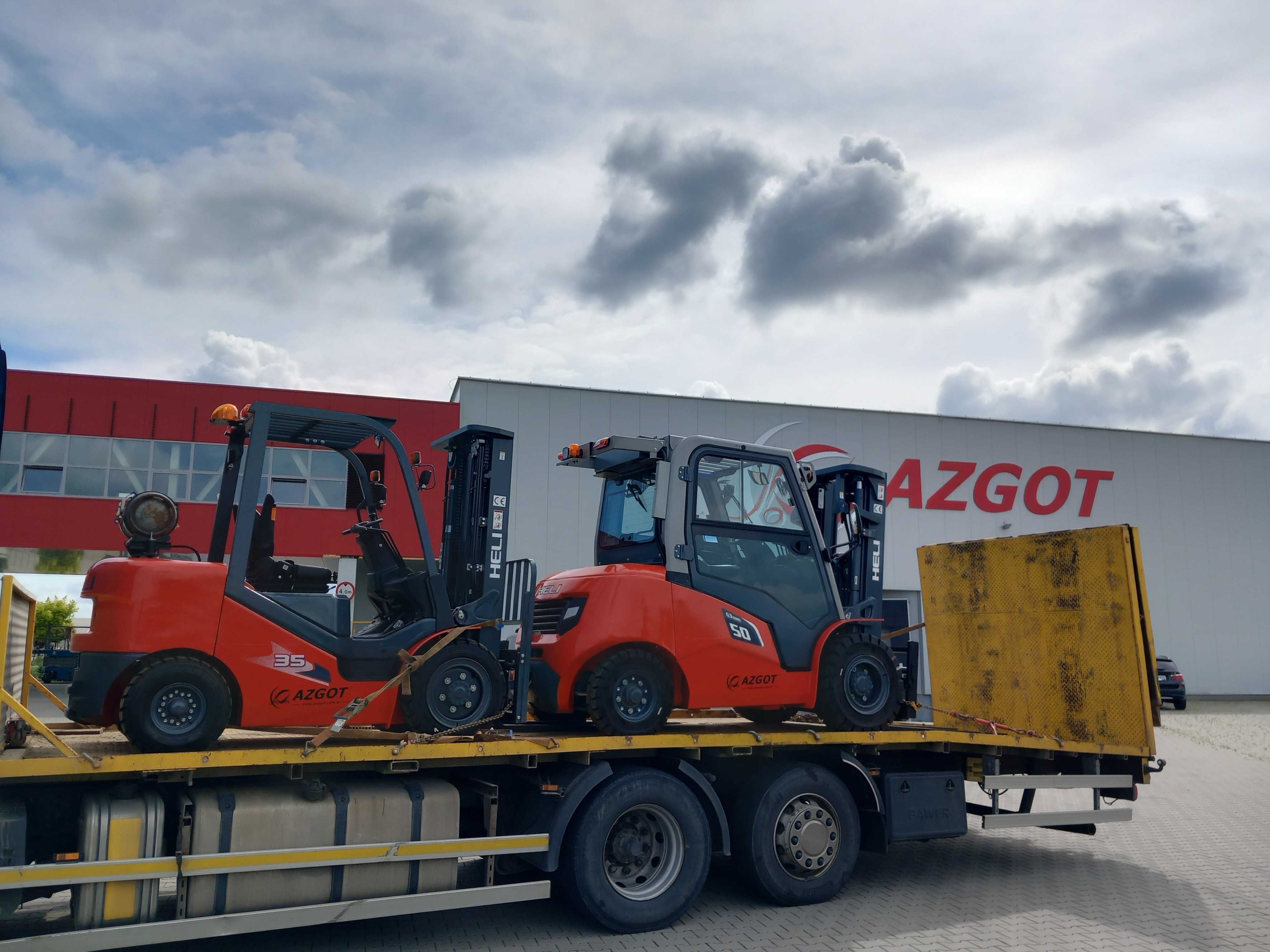 Wózek Widłowy Heli Spalinowy LPG Diesel Elektryk