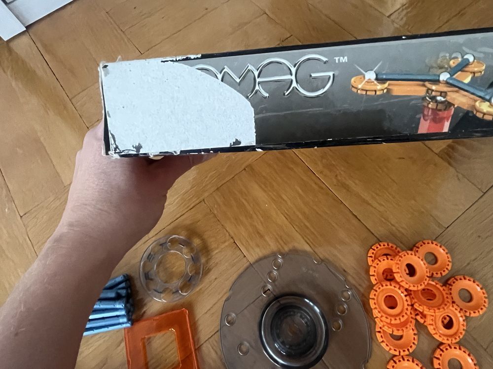 Geomag mechanics 86 klocki magnetyczne