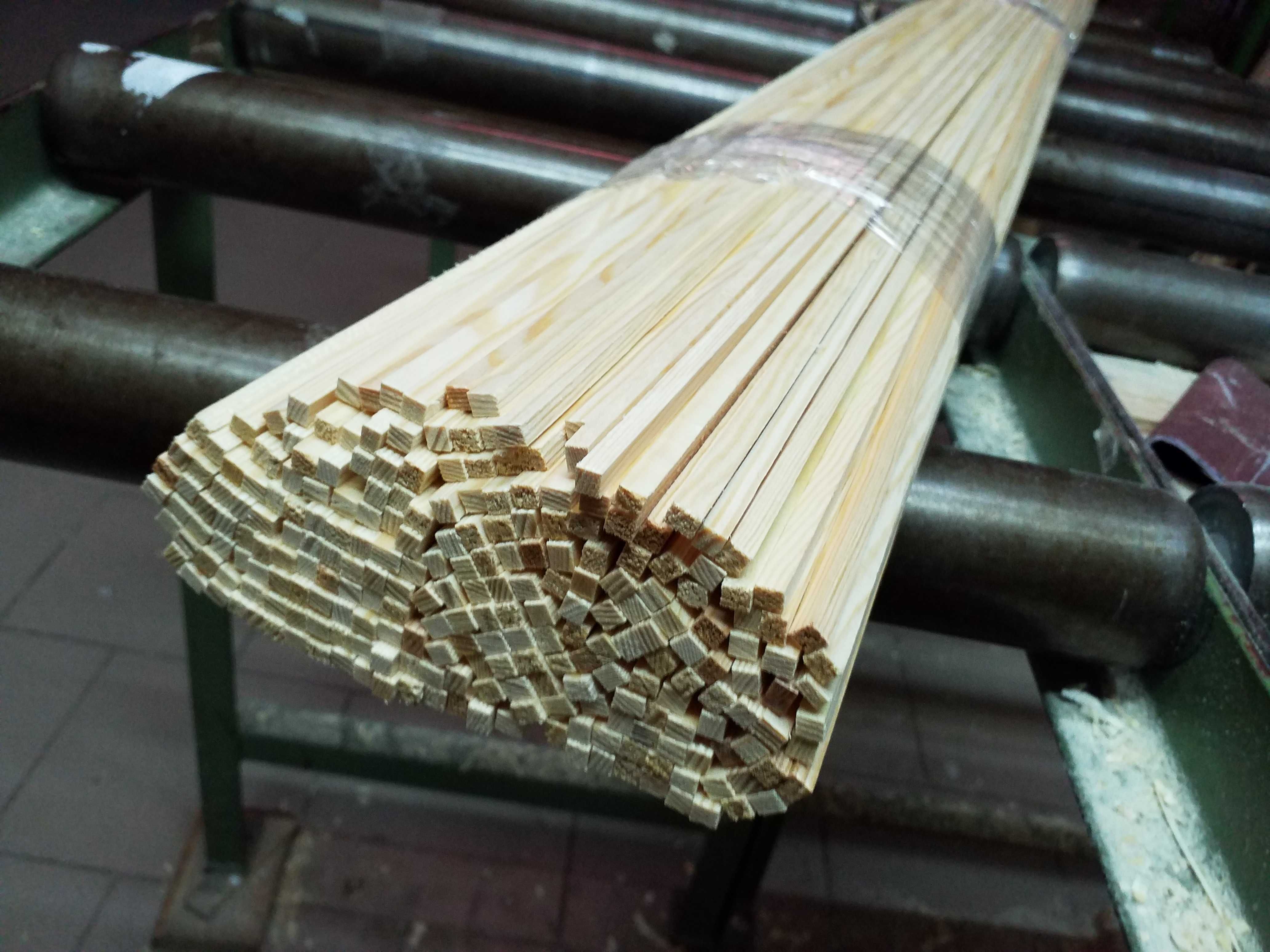 Listwa modelarska 5x5 mm drewniana kantówka
