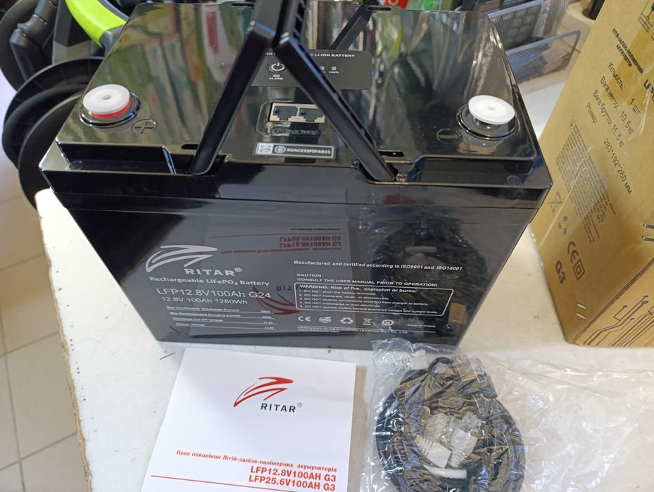 Акумулятор - LFP12.8V100AH G3 (RITAR)