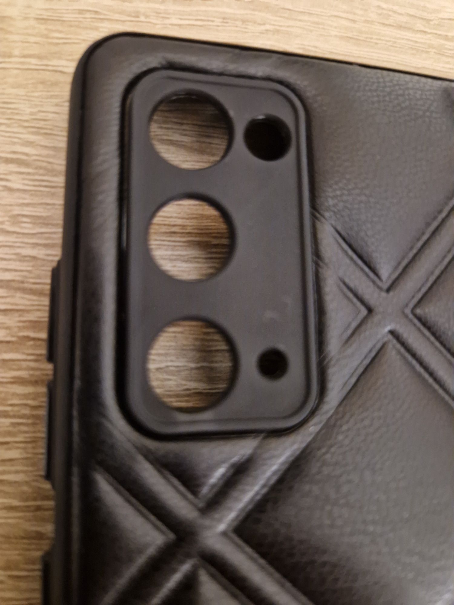 Etui Leather 3D Case do Samsung Galaxy S20 FE/Lite wzór 3 czarny