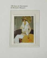 Série Selos – Centenário do Nascimento de Bernardo Marques - 1998
