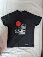 T-shirt koszulka 4stance.pl Mazda MX-5 Miata czarna bawełna rozm. M