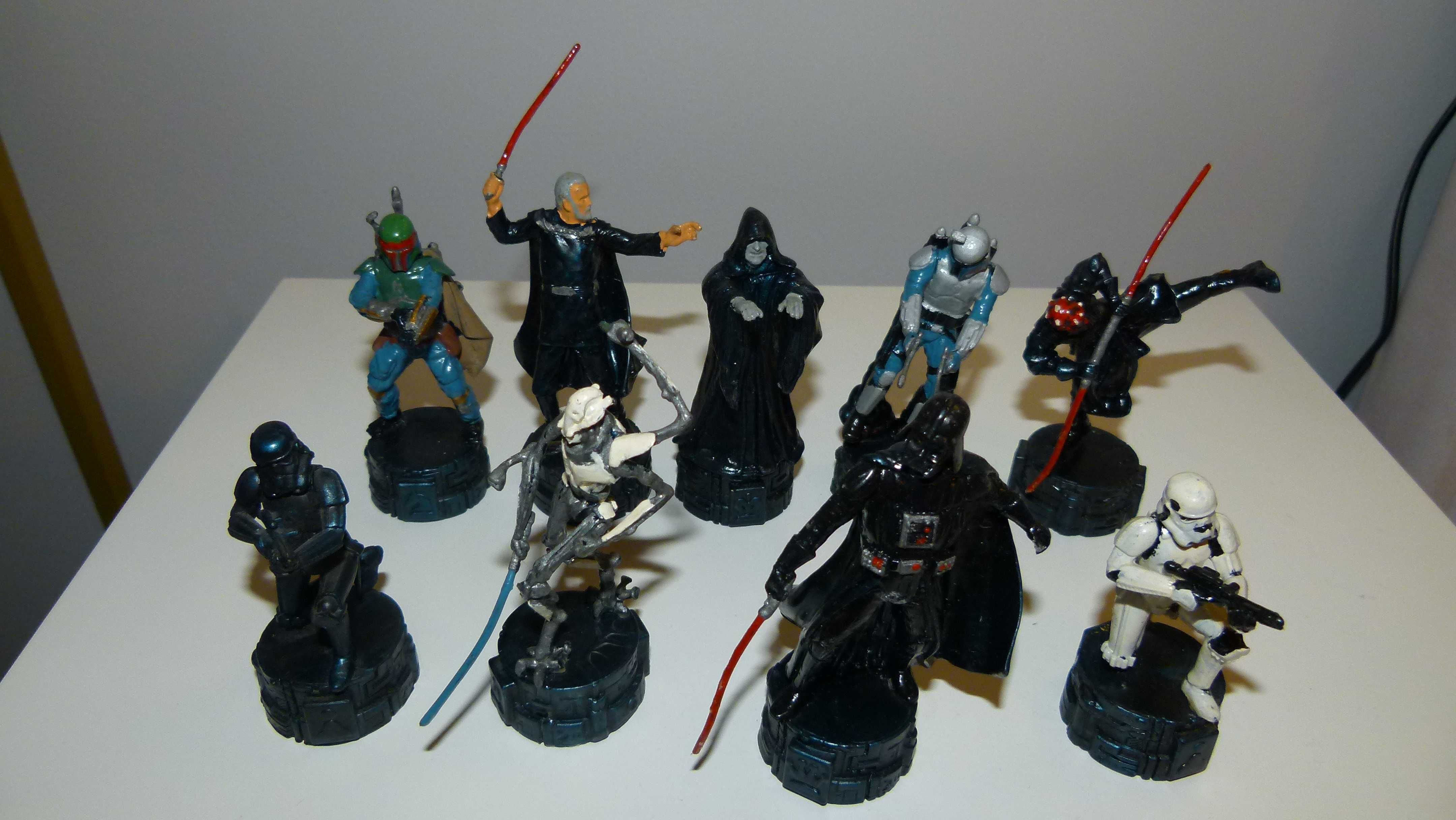 Star Wars- figury szachowe, czarne.