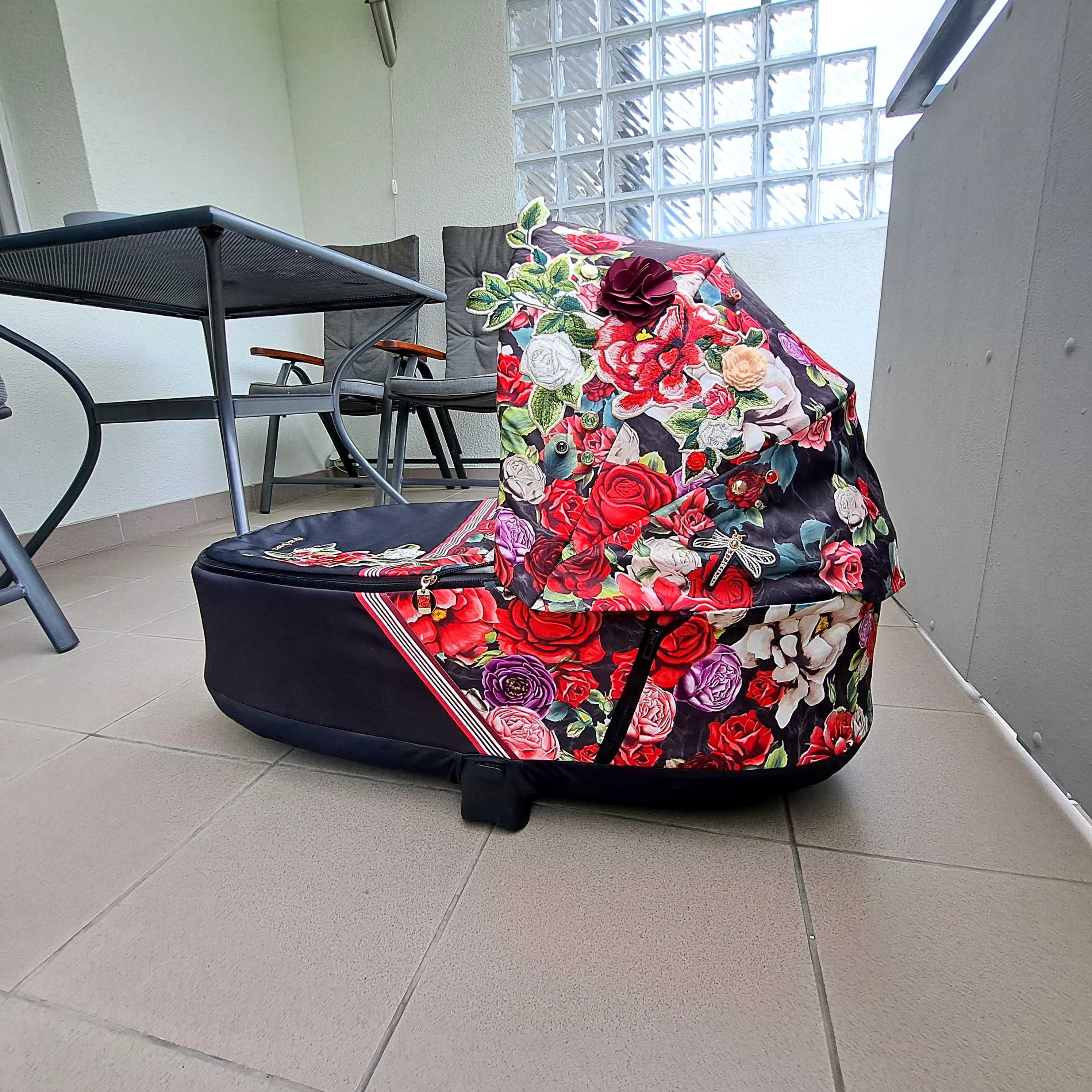 Wózek Cybex Priam 4.0 Spring Blossom Dark