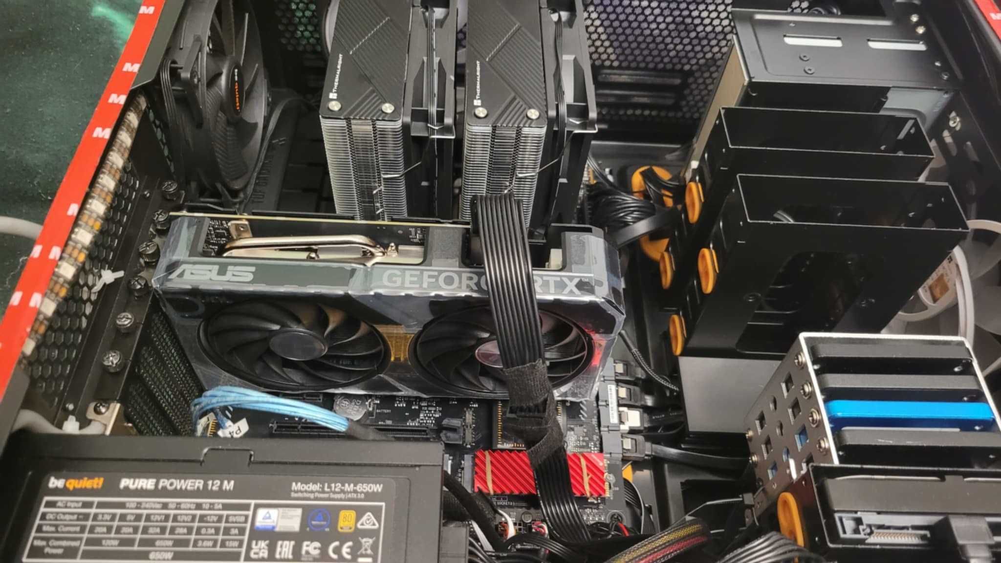 PC  AMD Ryzen 9 9900X- RTX 4060 dual OC