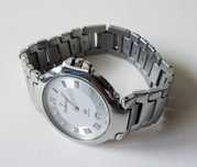 Challenger. Swiss Made. Szafir. Stal.