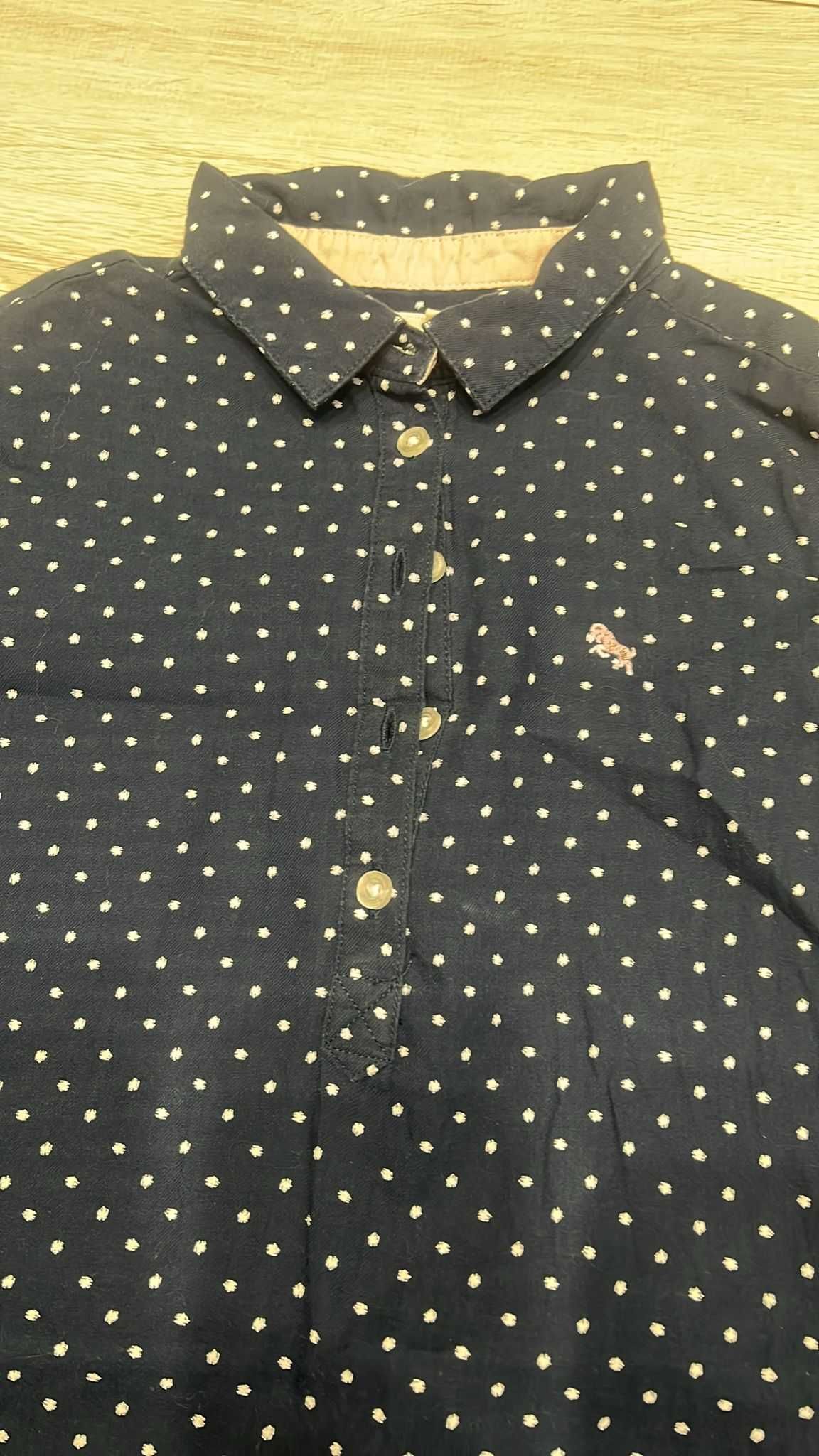 Sukienka/ tunika w kropki H&M r. 134