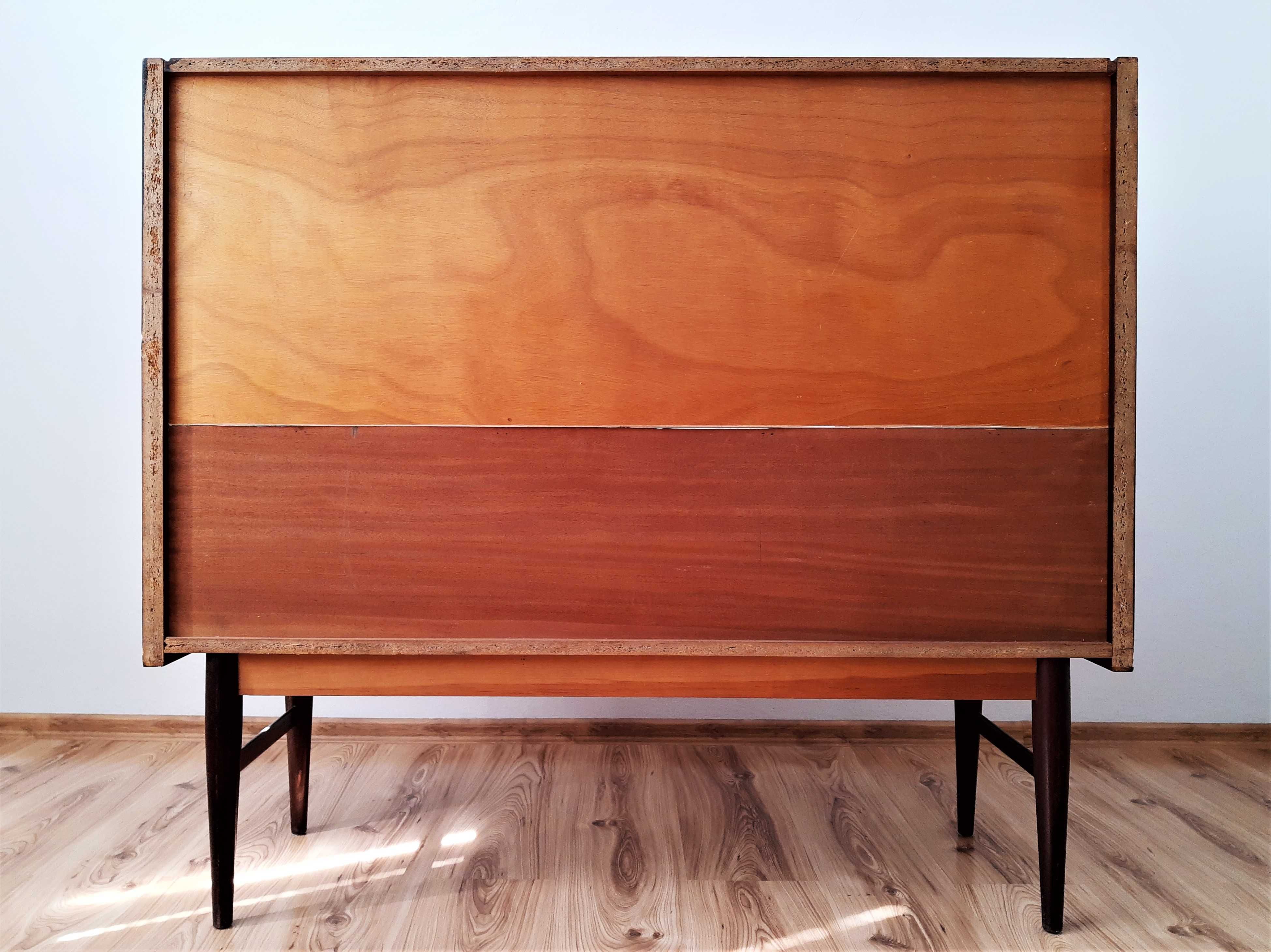 Komoda Huwil Sideboard Barek Szafka Duńska Vintage Retro Lata 60.