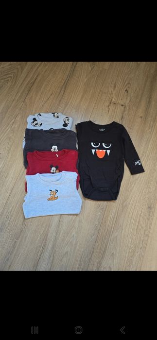 Body dlugi rękaw ubranka niemowlęce