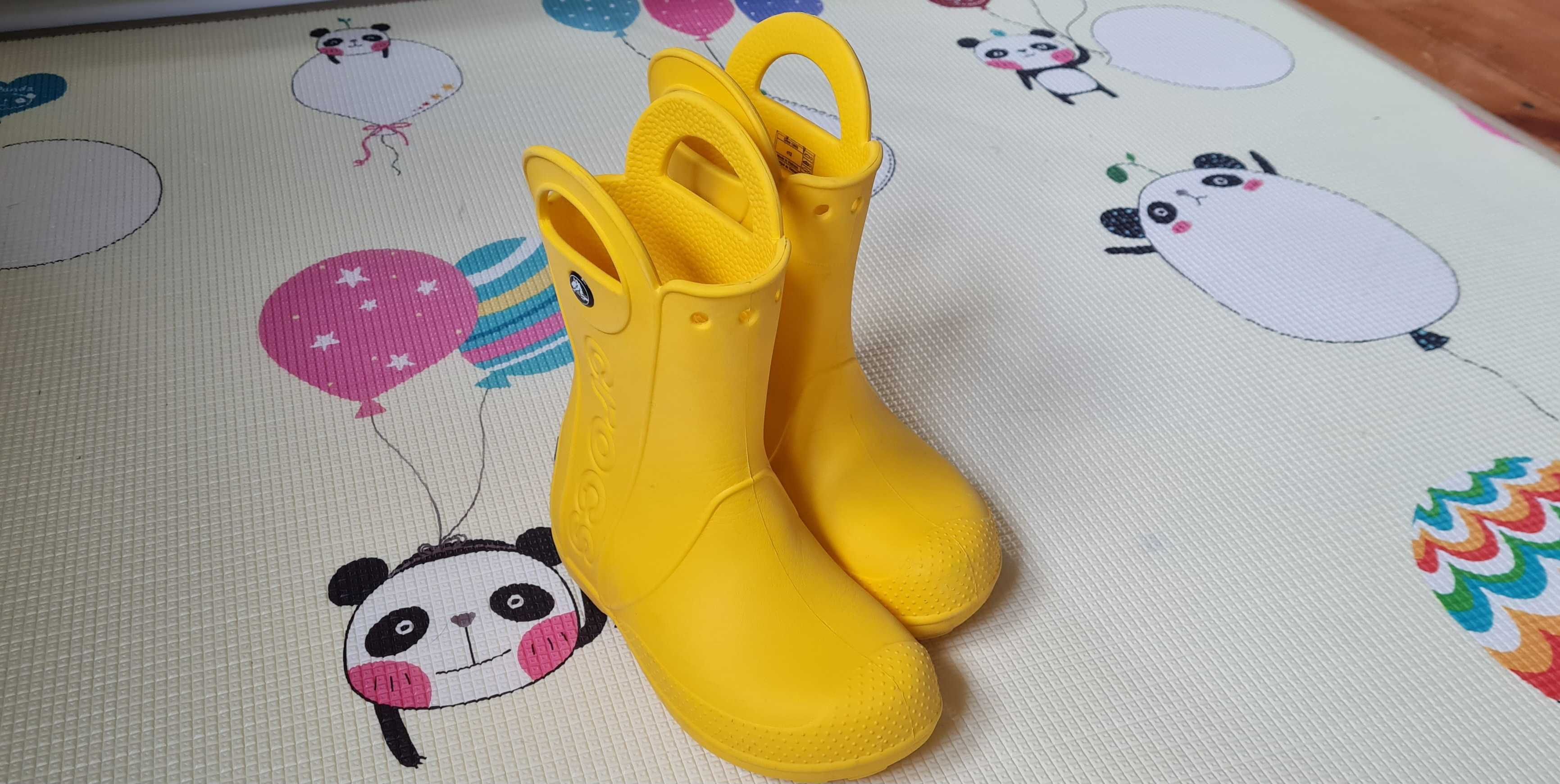 Kalosze crocs  rozm . 29- 30  C12 żółte