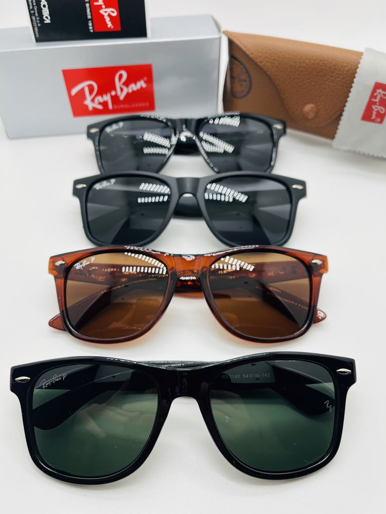 Поляризационные очки Ray Ban Wayfarer 2140P в ассортименте