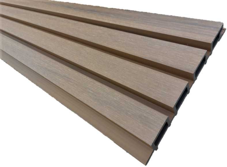 Deska elewacyjna kompozyt orzech 580 x 21,8 x 26 mm - LAMELE