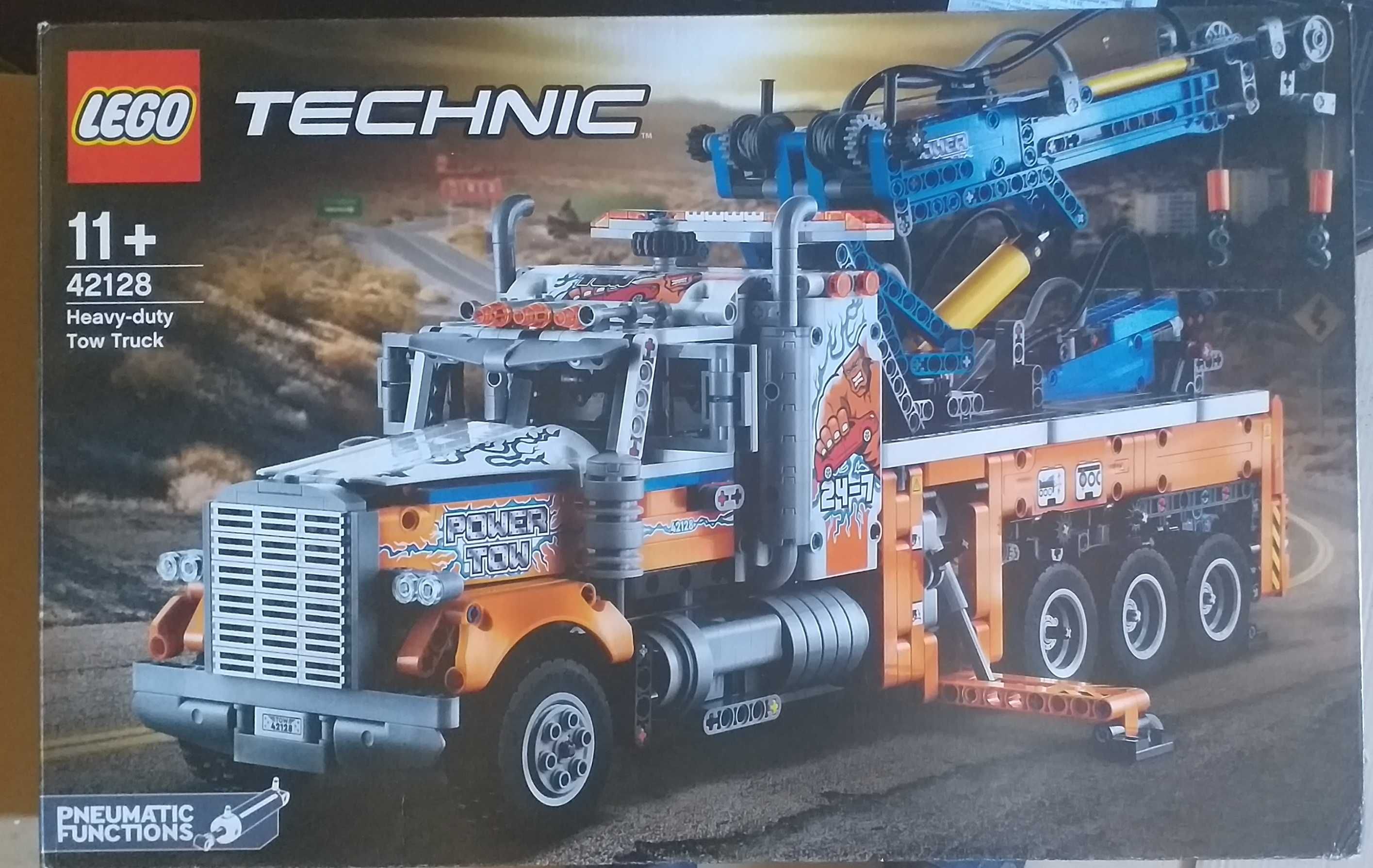 Коробка від lego technic 42128