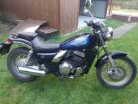 piękne kawasaki el 250, piaggio hexagon gtx 125