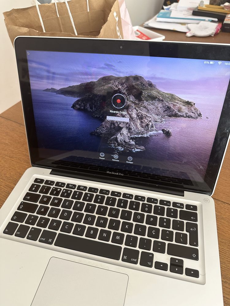 Macbook pro 13 I7  2,9Ghz (2012)