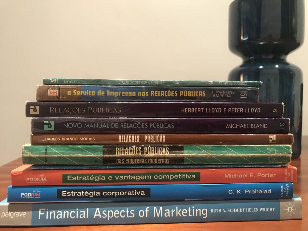 Livros Marketing, RP, Comunicação, RH e Liderança Autores Consagrados