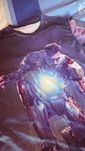 Koszulka IRON MAN Avengers Ciemna Czarna rozmiar L Męska Damska Unisex