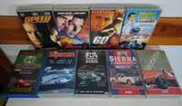 Varios VHS sobre automobilismo guerra etc
