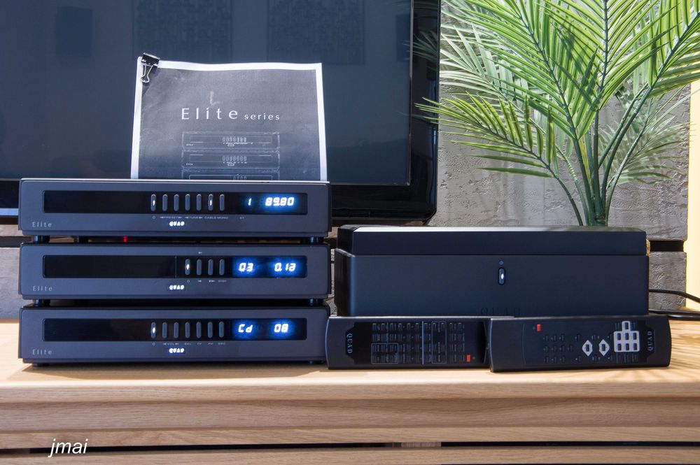 Odtwarzacz CD + Tuner FM Quad Elite high-end