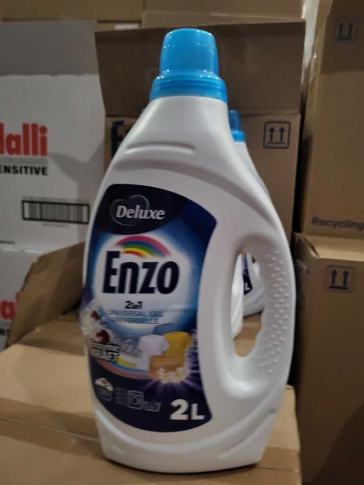 Deluxe Enzo 2in1 гель для прання 2л Universal 50 прань